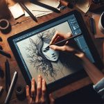 نقاشی دیجیتال با تبلت