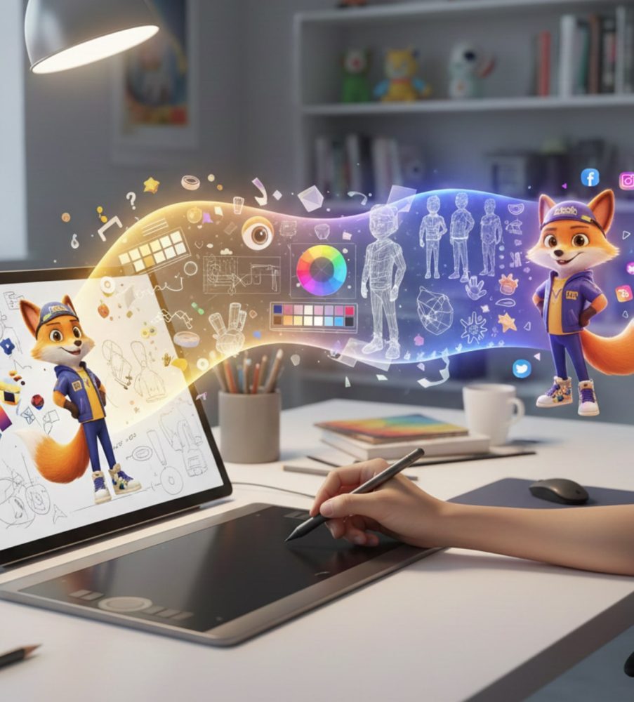 طراحی کاراکتر با هوش مصنوعی