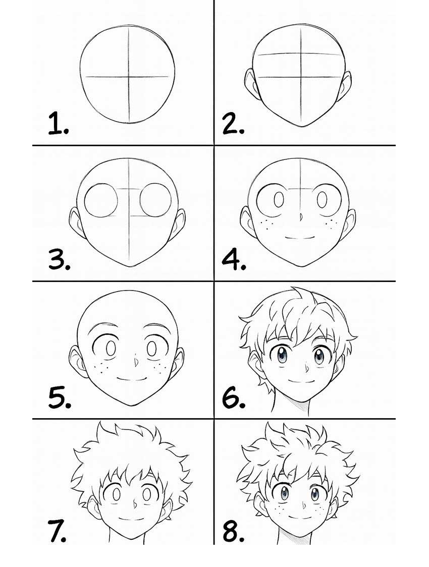 مراحل طراحی انیمه