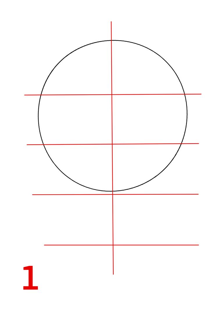 مرحله 1 طراحی انیمه